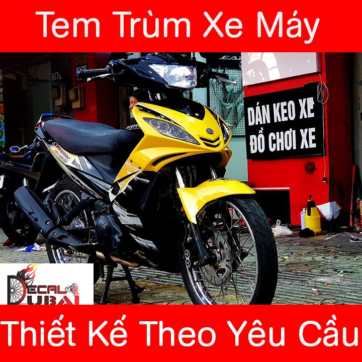 Tem Trùm Exciter 2010 Vàng Đen Spark