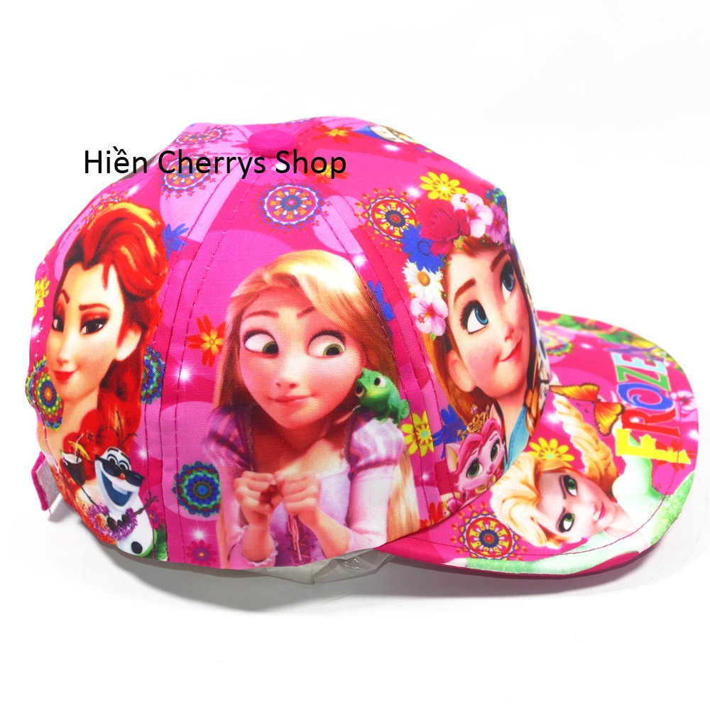 [ Hình thật ]Nón kết nhí công chúa cho trẻ em nhiều màu - Chất liểu vải Cotton cao cấp tạo cảm giác êm ái cho bé