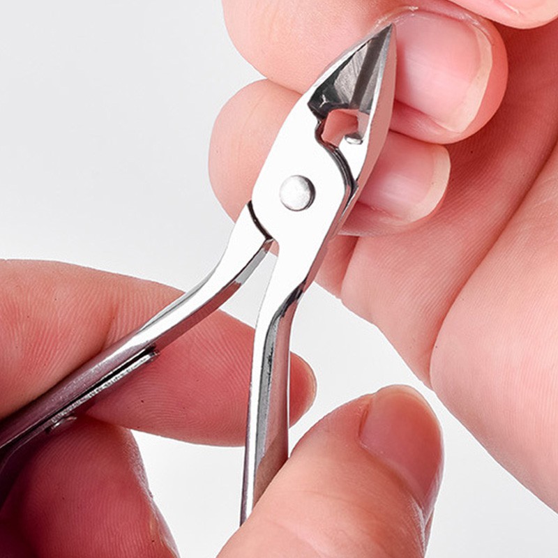 Kềm cắt móng tay / nhặt da chết mũi nhọn