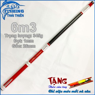 Cần câu tay Superline 6m3