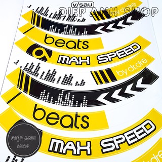 Tem vành bản to MAX SPEED - MS061