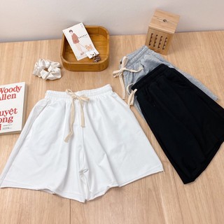 Quần short nỉ da cá