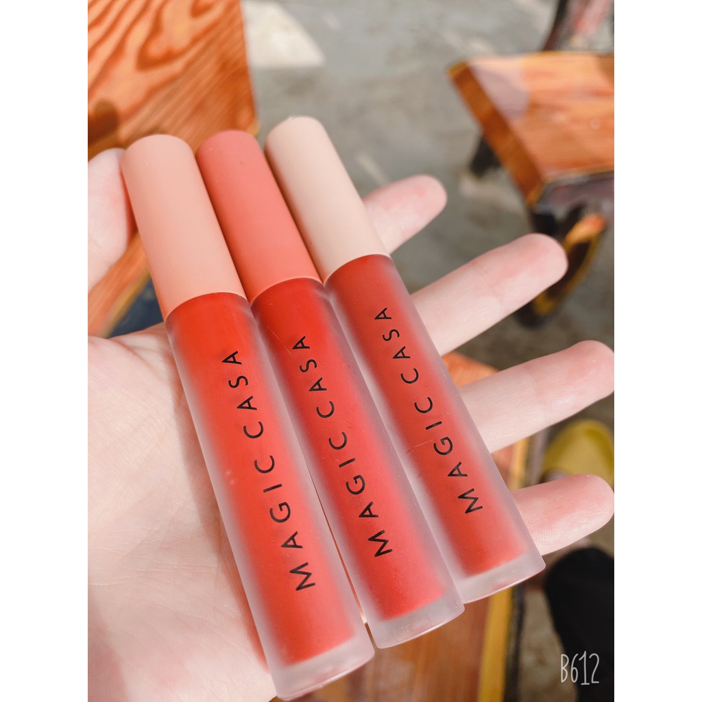 Hộp 3 son kem HeOrange nội địa trung cực đẹp