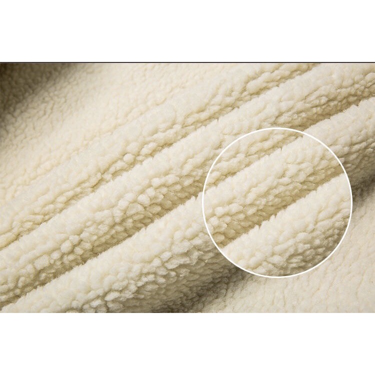 Áo khoác dáng dài lót lông cừu siêu dày | WebRaoVat - webraovat.net.vn