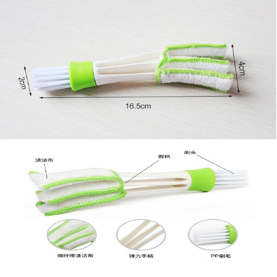Bàn Chải Vệ Sinh Cửa Gió Điều Hoà Ô Tô &amp; Các Khe Nhỏ Trên Xe Hơi