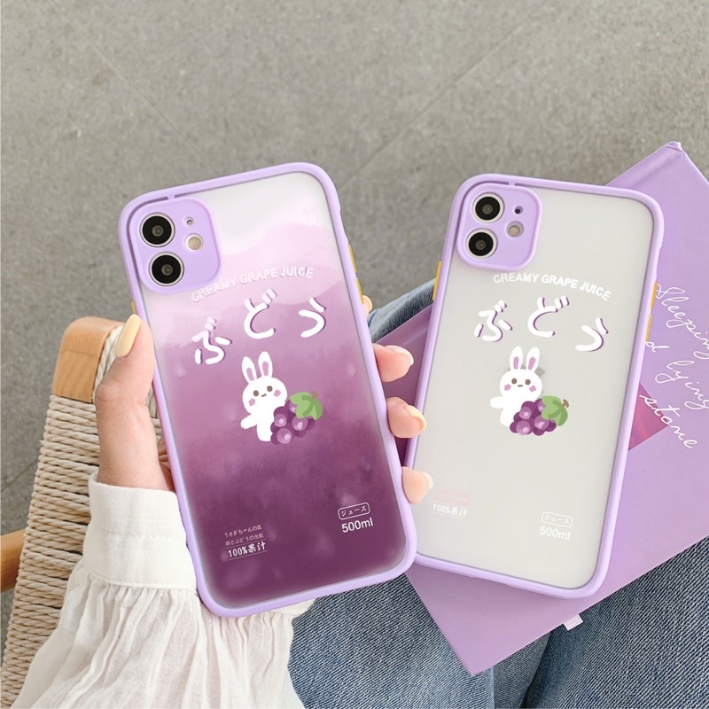 ỐP LƯNG CHẤT NHÁM THỎ TÍM DÒNG ĐT: IPHONE, SAMSUNG, OPPO, VIVO, XIAOMI ( Dòng ốp phần Chi Tiết Sản Phẩm)