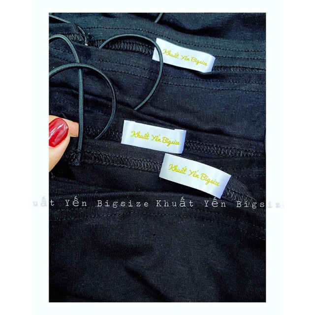 Áo 2 dây dáng dài❤Khuất Yến Bigsize❤ Áo 2 dây viền body khoét nách dáng ôm vừa sexy co giãn 4 chiều chất thun tăm caocấp