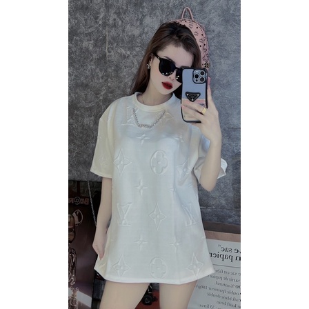 ÁO dẬp vÂn L V to siêu đẹp đấy xích cổ đủ 4 màu