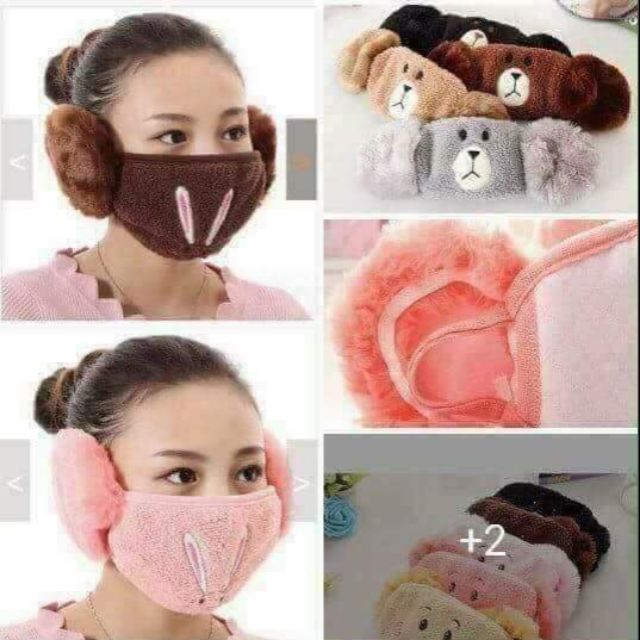 Khẩu trang bịt tai