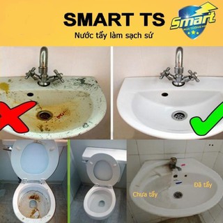 Dung dịch tẩy rửa sứ siêu sạch Smart TS