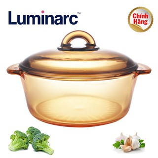 Nồi thủy tinh Luminarc Amberline Granite 2 lít - Sản xuất tại Pháp