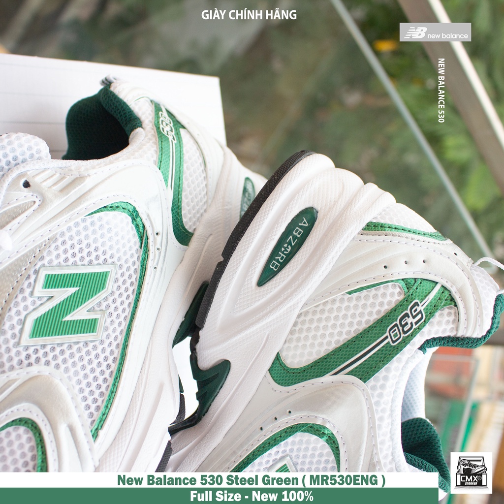 [ HÀNG CHÍNH HÃNG ] Giày New Balance 530 Retro Steel Green ( MR530ENG ) - HÀNG CHÍNH HÃNG 100%