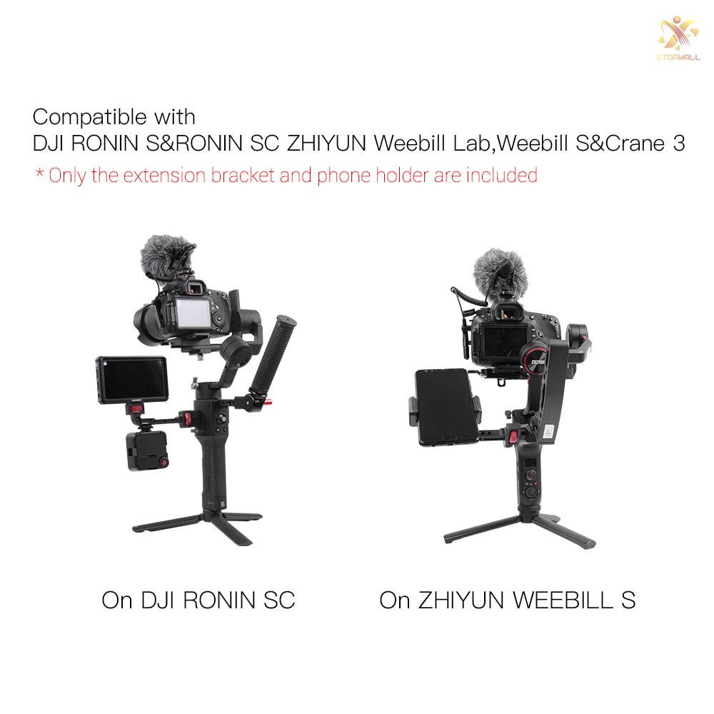 Giá Đỡ Cố Định 1 / 4 Inch Gắn Đèn Led Cho Dji Ronin S / Sc Zhiyun Weebill S / Lacran | BigBuy360 - bigbuy360.vn