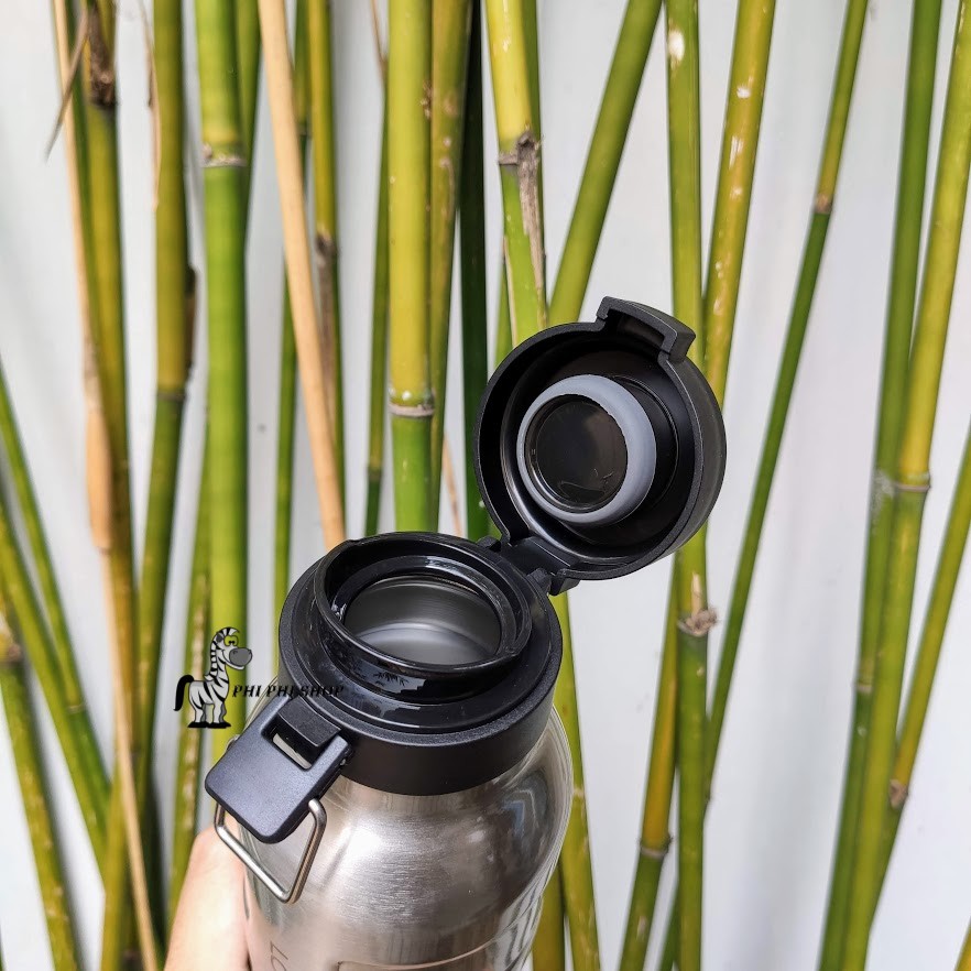 Bình Giữ Nhiệt Lock&amp;Lock Bumper Bottle dung tích LHC4142SLV