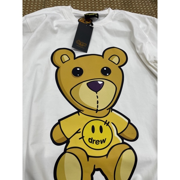 Áo thun tay lỡ DREW House Gấu Hogoto shop , Áo thun unisex nam nữ form rộng oversize chất liệu Cotton | BigBuy360 - bigbuy360.vn