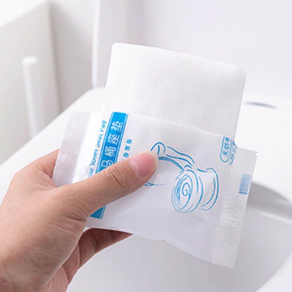 GOGOUP Vỏ Bọc Bệ Ngồi Toilet Bằng Vải Không Dệt An Toàn Cho Phòng Tắm Khách Sạn