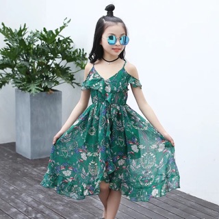 TV05- Váy maxi cho bé 8-13 tuổi