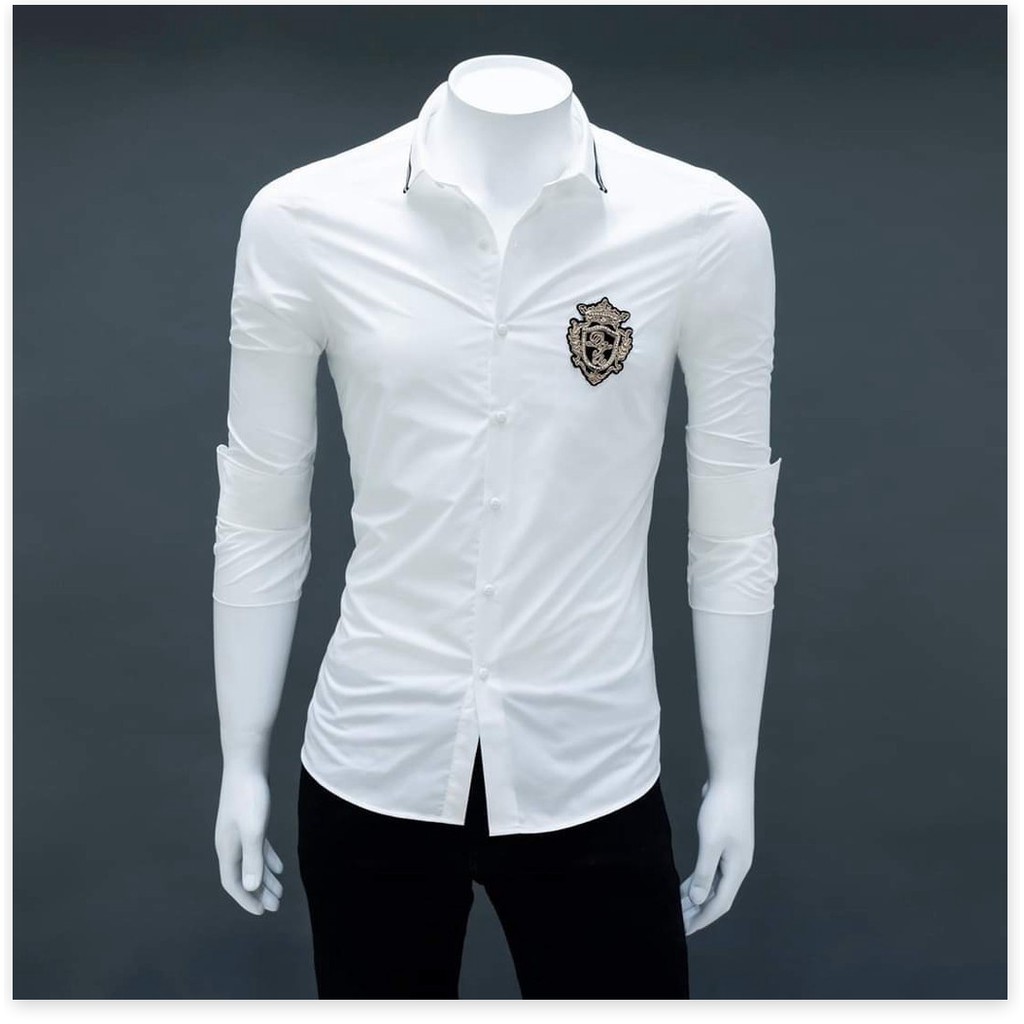 Áo Sơ Mi Nam dài tay hàng may đẹp mới về &lt;3, HP