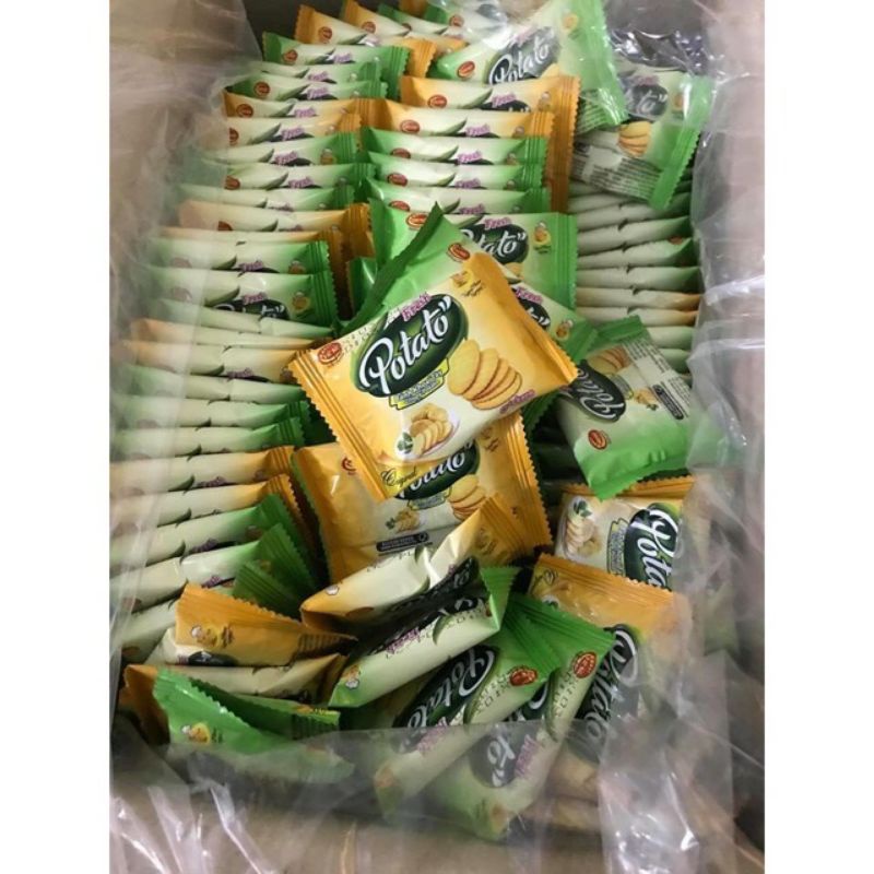 (Rất ngon) 1kg Bánh khoai tây giòn thơm ngon ai cũng sẽ mê hàng chuẩn công ty