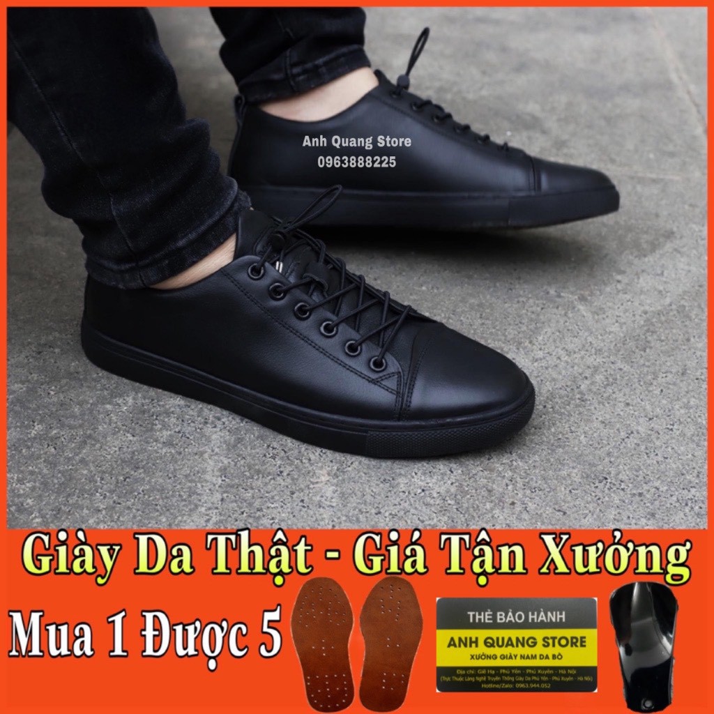 [Xả Hàng]Giầy da nam buộc dây cao cấp da bò nguyên tấm bảo hành 1 năm Gn023