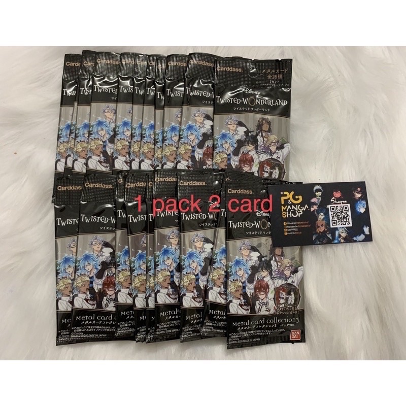 Thẻ nhân phẩm disney twisted wonderland