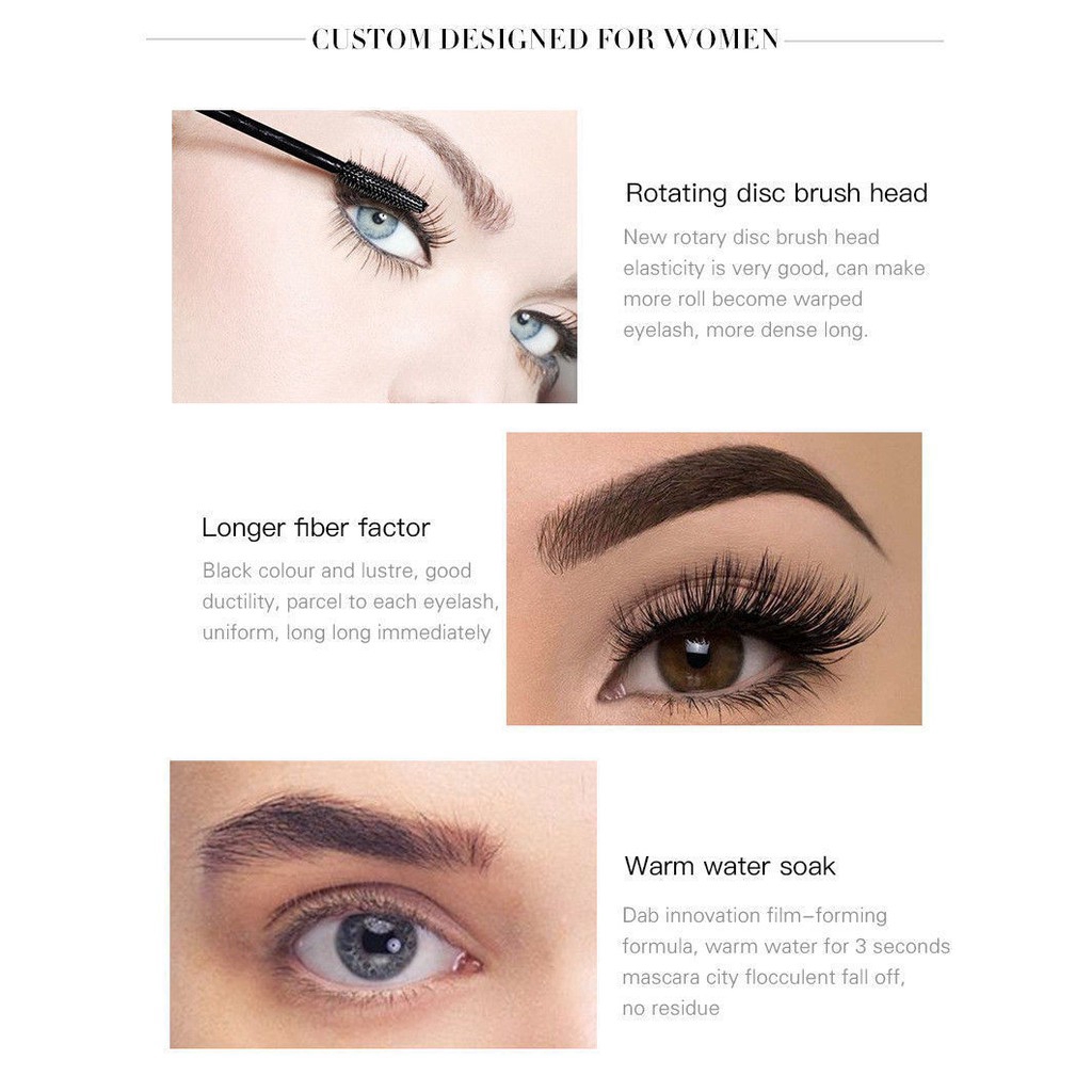 [Hàng mới về] Mascara với thành phần sợi tơ 4d chống nước làm cong dày và dài mi hiệu quả | BigBuy360 - bigbuy360.vn