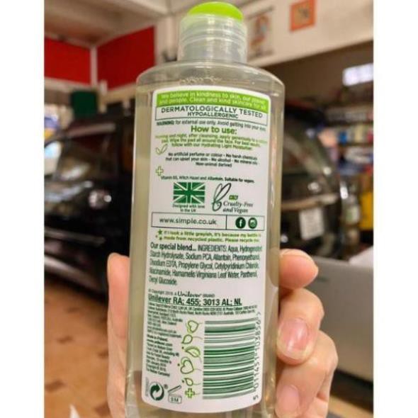 ✅ (HÀNG CHUẨN AUTHENTIC) NƯỚC HOA HỒNG SIMPLE KIND TO SKIN SOOTHING FACIAL TONER( mẫu mới) | BigBuy360 - bigbuy360.vn