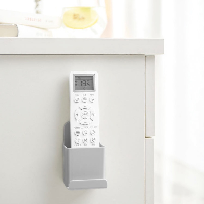 Giá Đỡ Điều Khiển Từ Xa/Điện Thoại Gắn Tường Bằng Nhựa PP Tiện Dụng