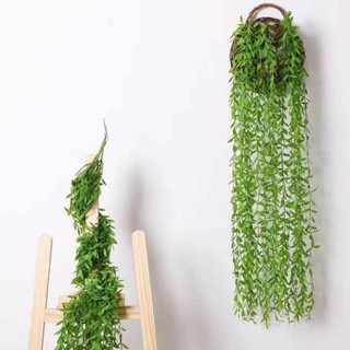 Cây giả- cụm lá liễu rủ 80cm