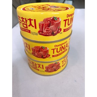 cá ngừ vị cay Dongwon 100g- nhập khẩu hàn quốc