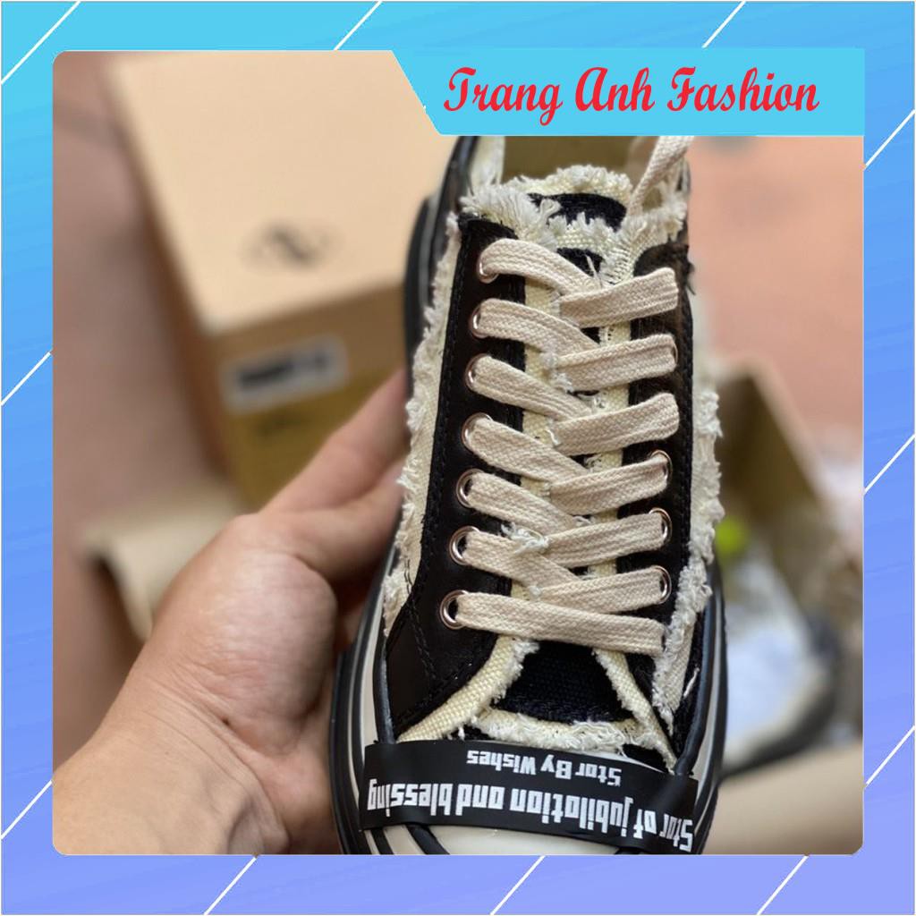 [Hot trend-Hàng  trung ] Giày sneaker xVESSEL đế trắng dạ quang  style rách cao 3,5-4cm - Trang Anh Fashion