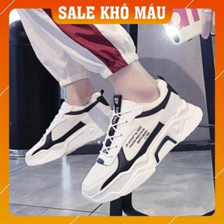 Giày thể thao nam, giày nam trắng 1985 g312
