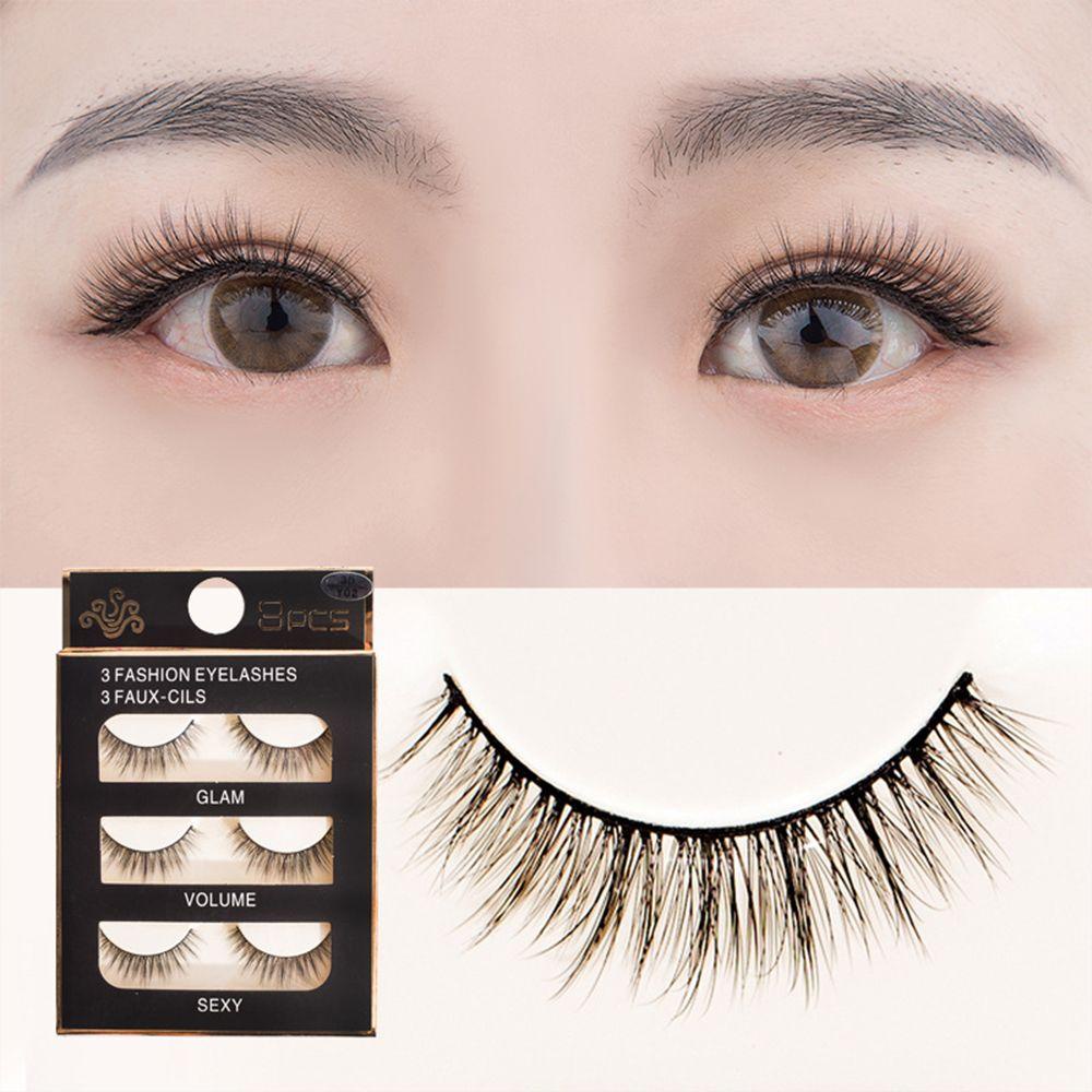 Lông Mi Giả Cong Tự Nhiên Không Phai Màu Hiệu Ứng Tự Nhiên