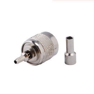 Đầu TNC male hàn Cáp RG174, RG316