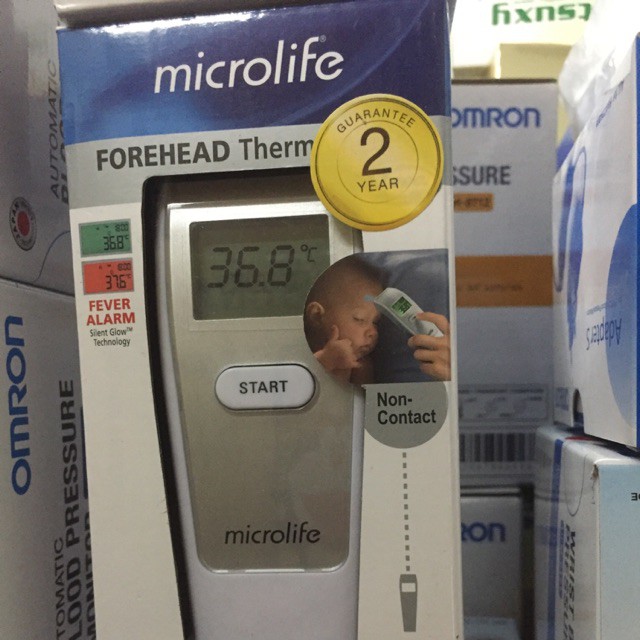 Nhiệt kế hồng ngoại đo trán Microlife FR1MF1 (Chính xác- Chính hãng)