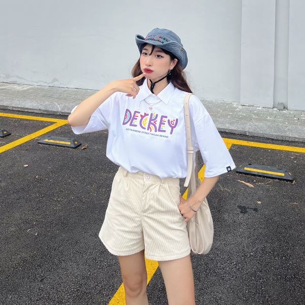 Áo Thun Cotton Unisex Nam Nữ Form Rộng Local Brand DECKEY SUN