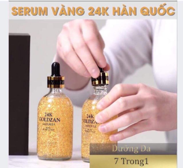 Siêu tinh chất Vàng 24k Goldzan Ampoule 99,9% Pure Gold Maison De Nature Skinature