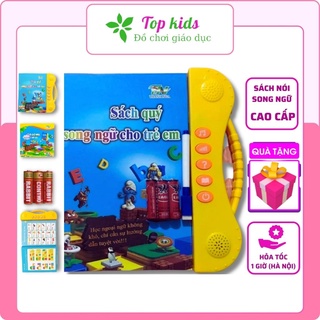 Sách nói điện tử song ngữ anh việt giúp bé từ 2 3 4 5 6 tuổi học tốt tiếng anh - TOPKIDS