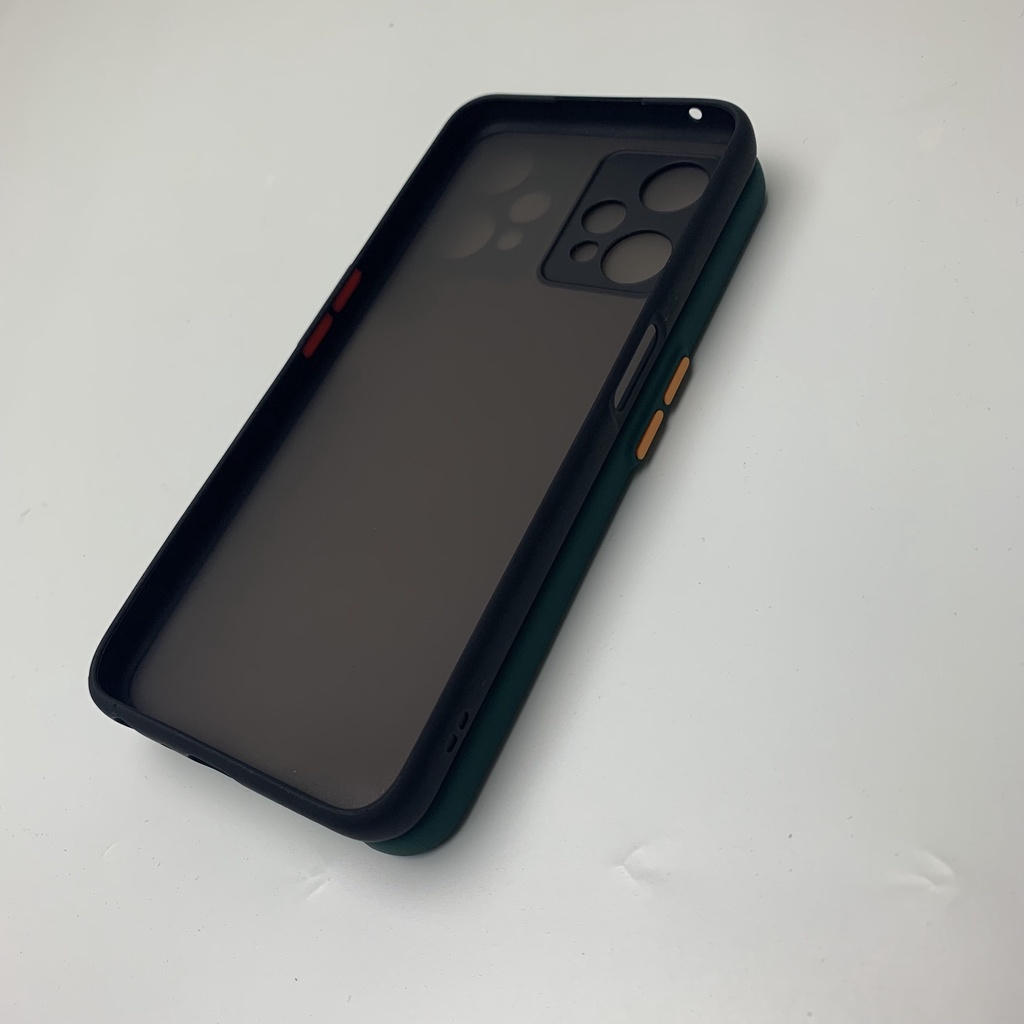 Ốp lưng Phantom Realme Q5 / Q5 Pro / Q3 Pro / Realme 6 / 6 Pro / 5 Pro / Realme Q Chống Sốc Lưng nhám viền màu cực đẹp