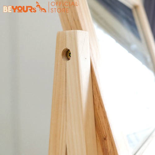 Gương Đứng Soi Trang Điểm BEYOURs Mirror Hanger Khung Gỗ Phối Kệ Nội Thất Lắp Ráp Phòng Ngủ