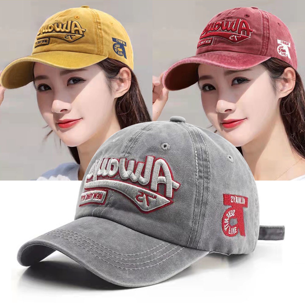 Mũ lưỡi trai MMIOT cotton thêu họa tiết thời trang xuân hè 1876 dành cho nam nữ