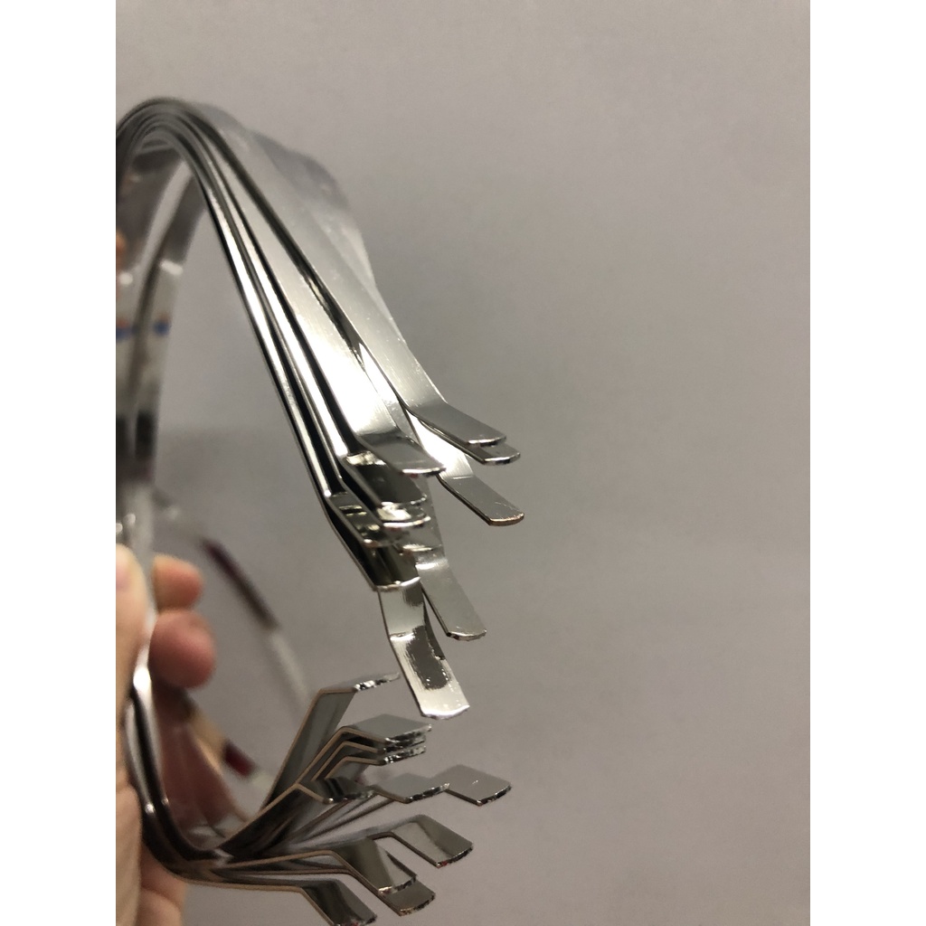 Xương bờm cài tóc inox, nhựa, kích thước 5mm 2k/cái