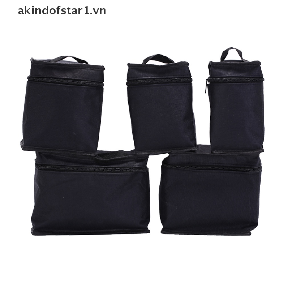 Túi Đựng Bút Bằng Vải Canvas Có Khóa Kéo Tiện Dụng