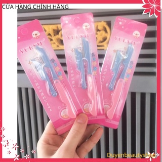 Dao cạo lông mày set vỉ 2 cái tiện dụng dễ cầm