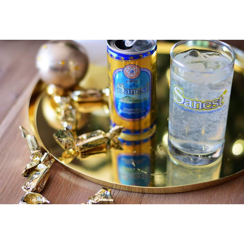 Thùng 30 lon] Nước yến sào Sanest Yến Sào Khánh Hòa thùng 30 lon 190ml, có đường, không đường. | BigBuy360 - bigbuy360.vn