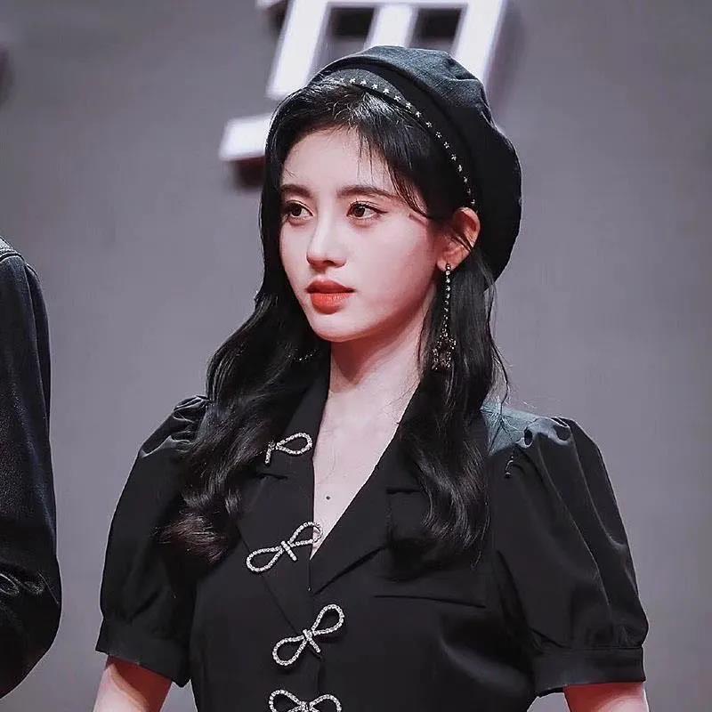 Mũ beret màu trơn mới cho nữ