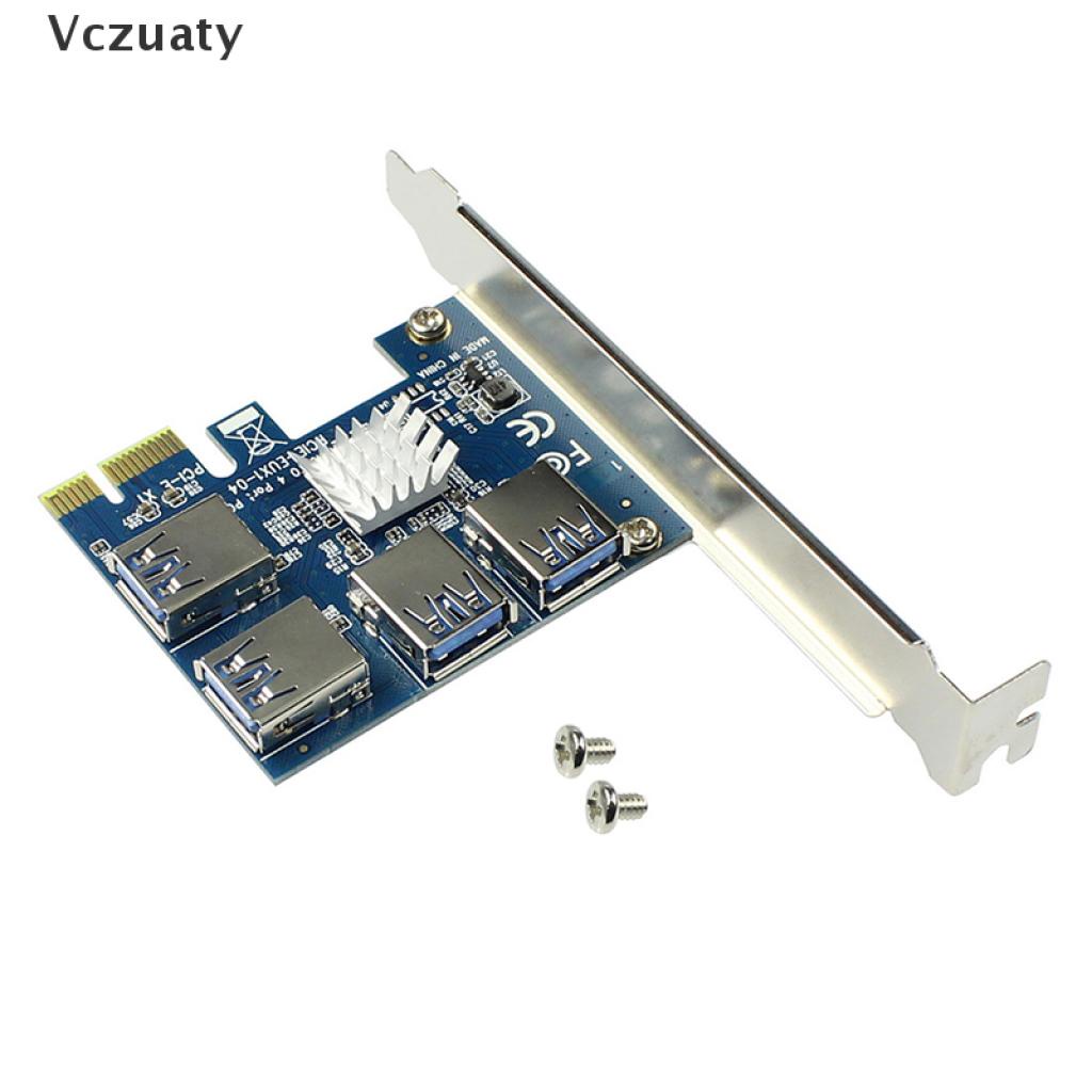 Card Chuyển Đổi Pci-E 1x Sang 4 Pci-E 16x Khe Cắm Pci-E 1x | BigBuy360 - bigbuy360.vn