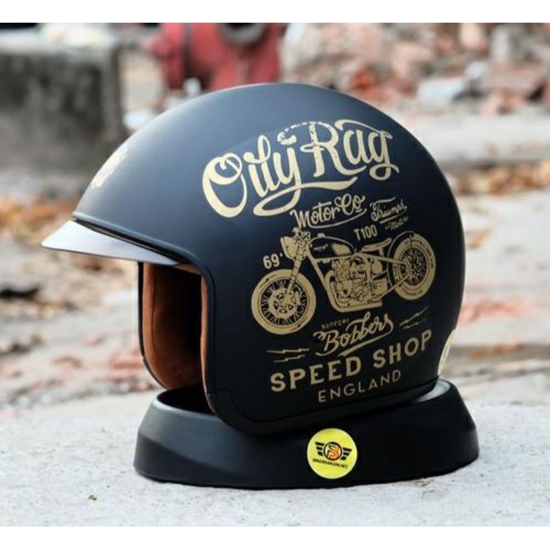 Nón 3/4 kính âm royal m139 an toàn chắc chắn