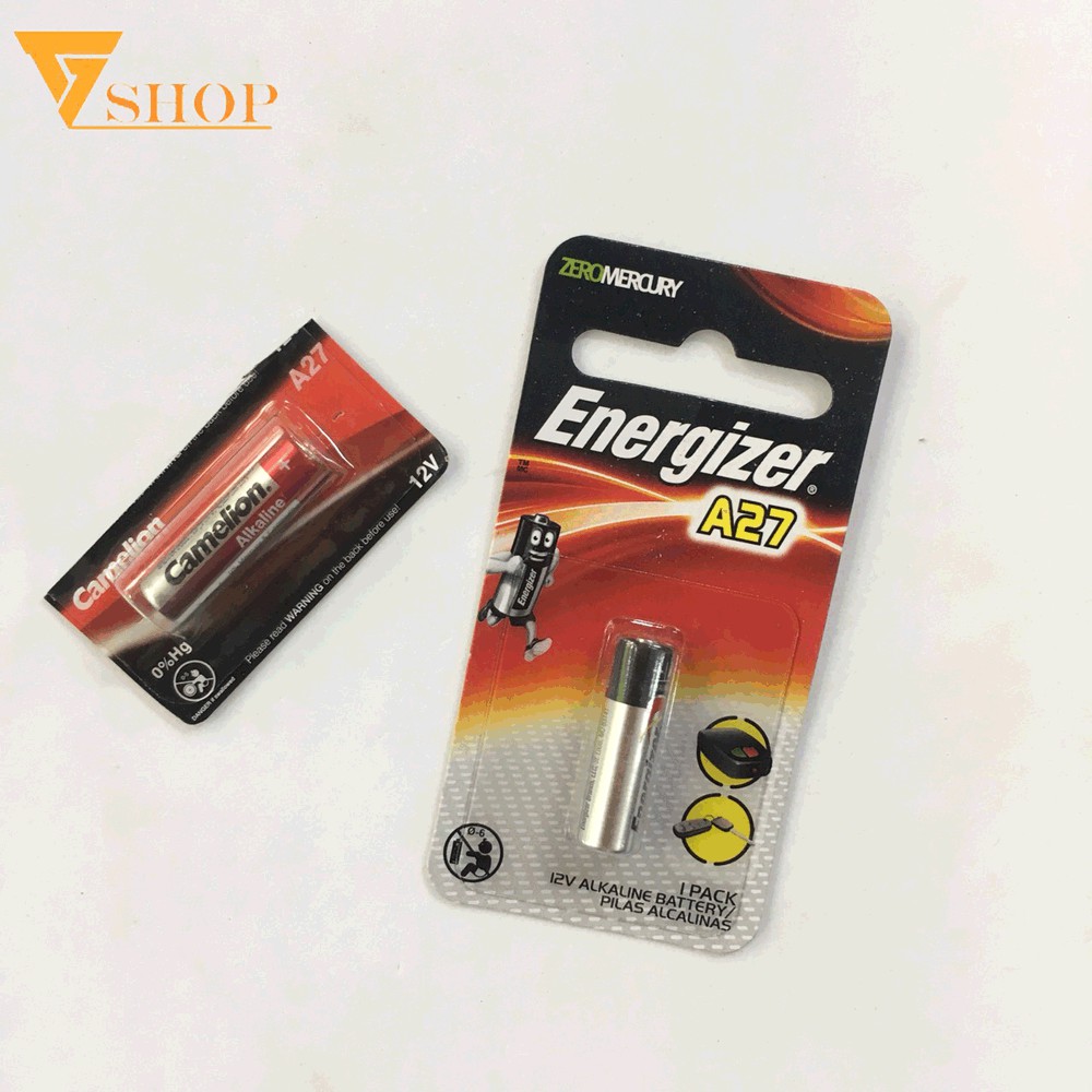 1 Viên Pin A27 Hàng Chính Hãng  Dùng Cho Điều Khiển Cửa Cuốn, Remote,..