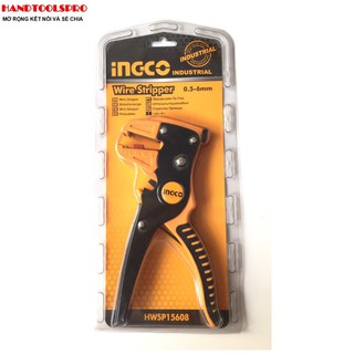 6mm Kìm tuốt dây điện mỏ quạ INGCO HWSP15608